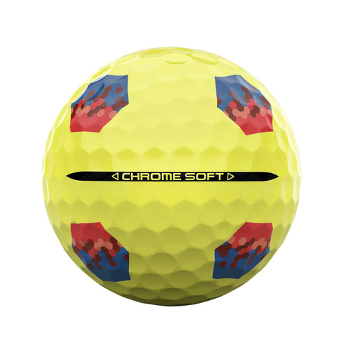 Callaway Chrome Soft Tru Track 24 Golf Balls - Yellow