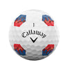 Callaway Chrome Tour Tru Track 2024 Golf Balls - White