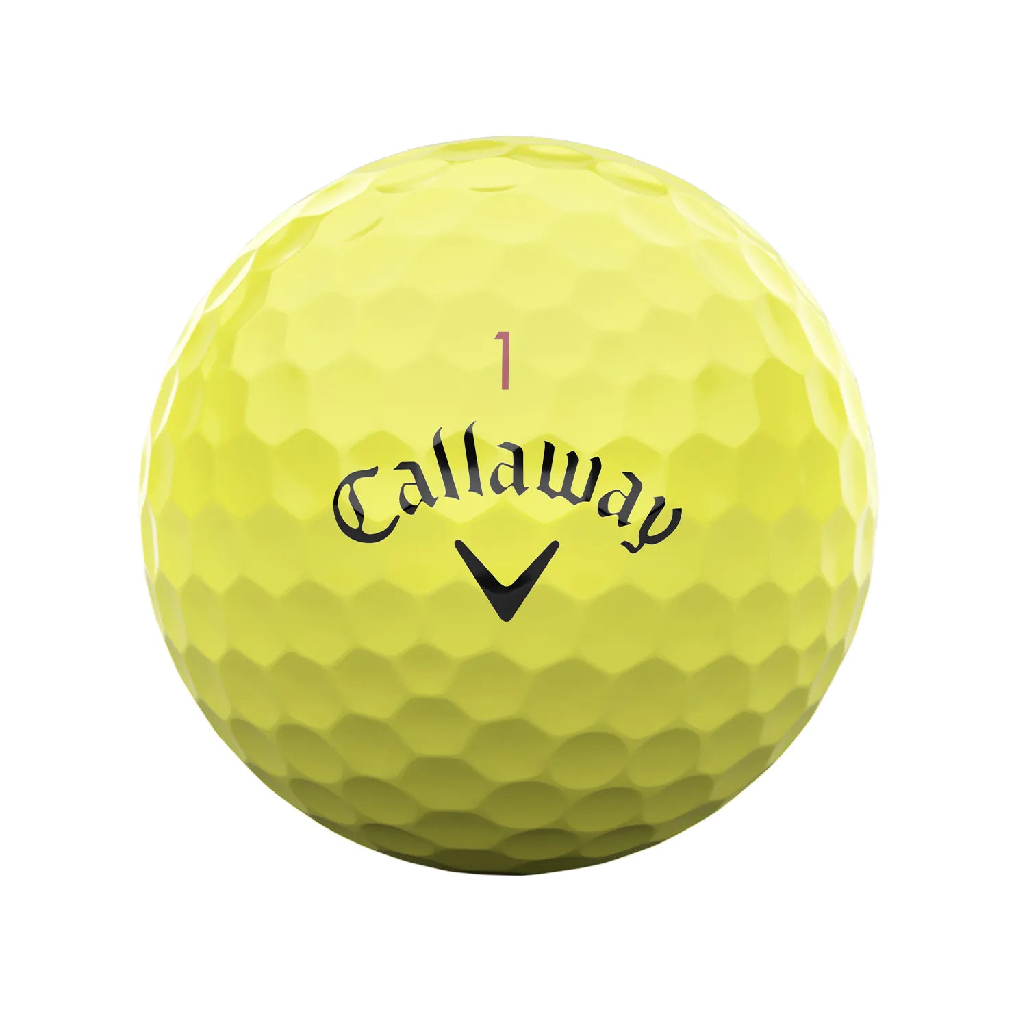 Callaway Chrome Tour 24 Golf Balls - Yellow