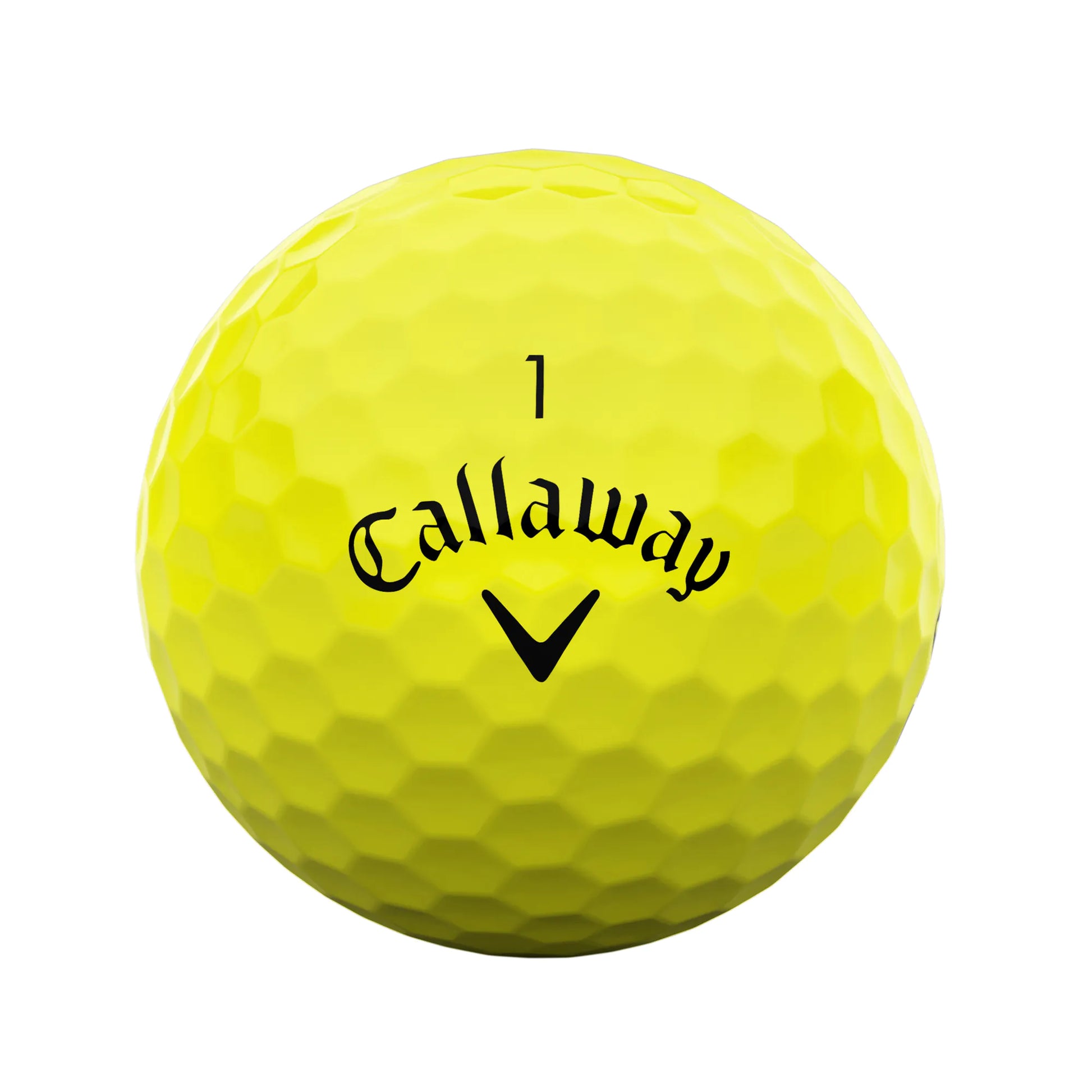 Callaway Warbird Distance+ 2025 Golf Ball - Yellow