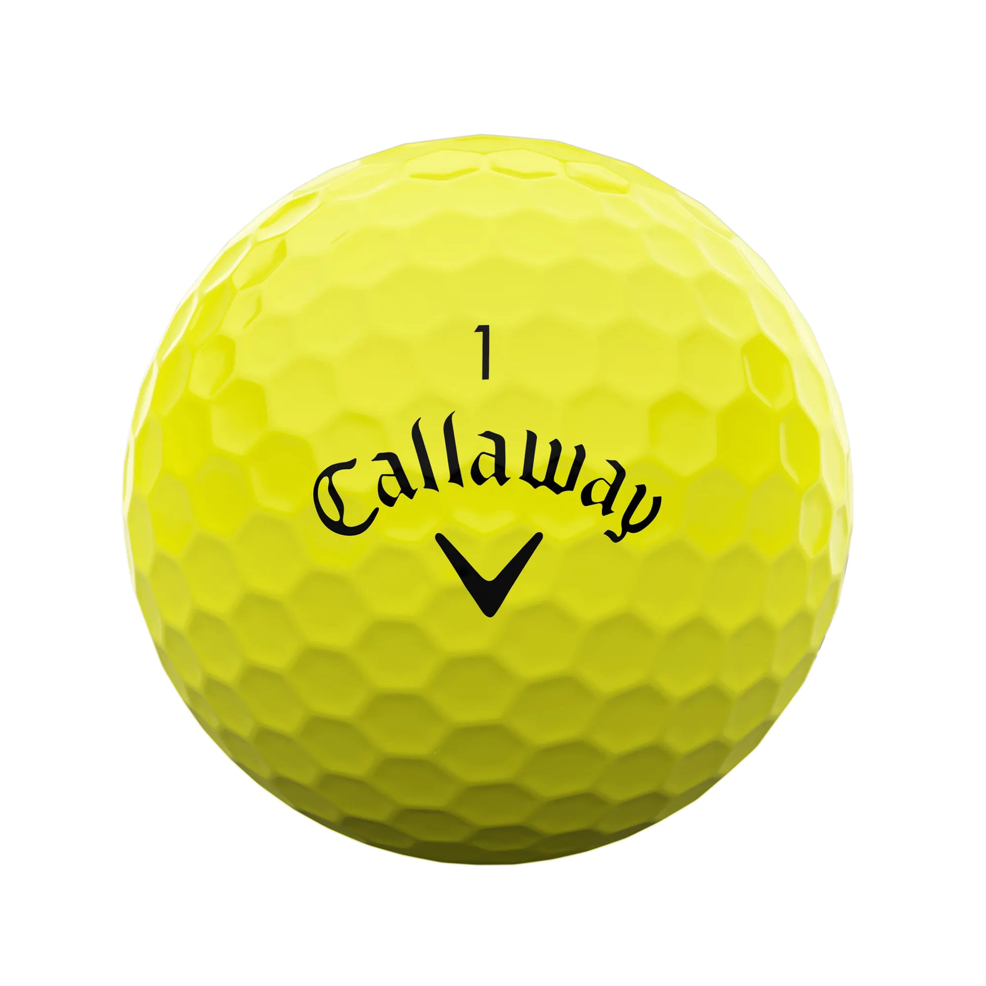 Callaway Supersoft 2025 Golf Balls - Yellow