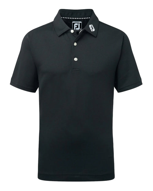 FootJoy Junior Stretch Pique Solid Golf Polo