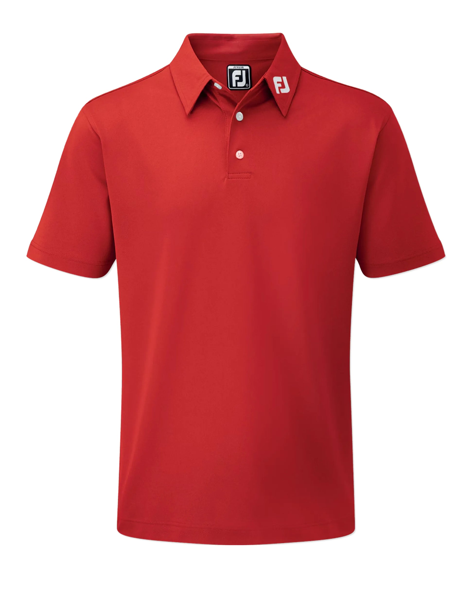 FootJoy Junior Stretch Pique Solid Golf Polo