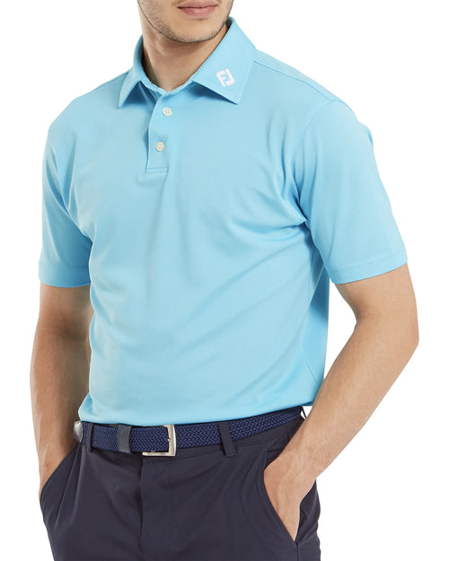 FootJoy Stretch Pique Solid Mens Polo SS24