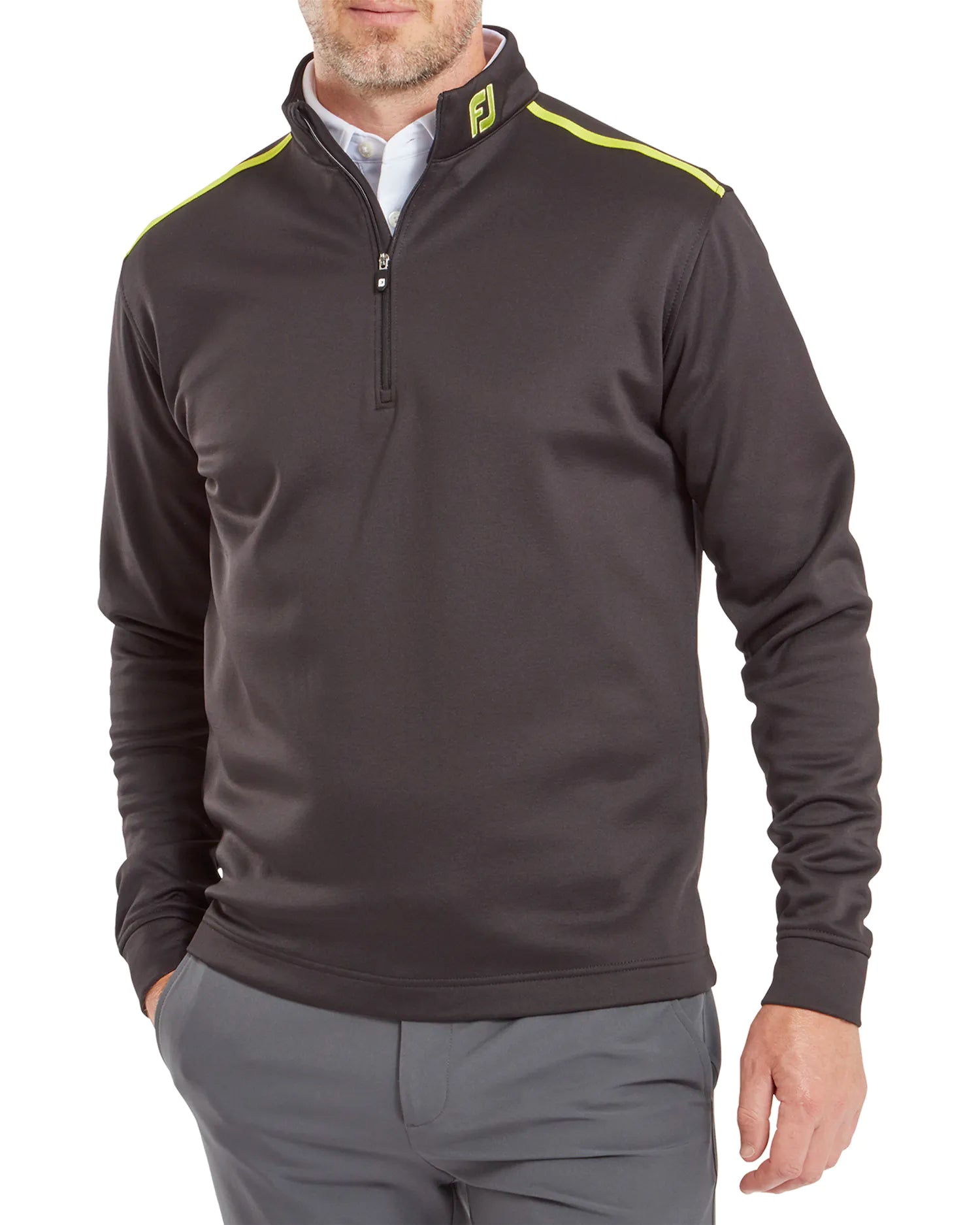 FootJoy Jersey Fleece Chill-Out Golf Mid Layer AW23