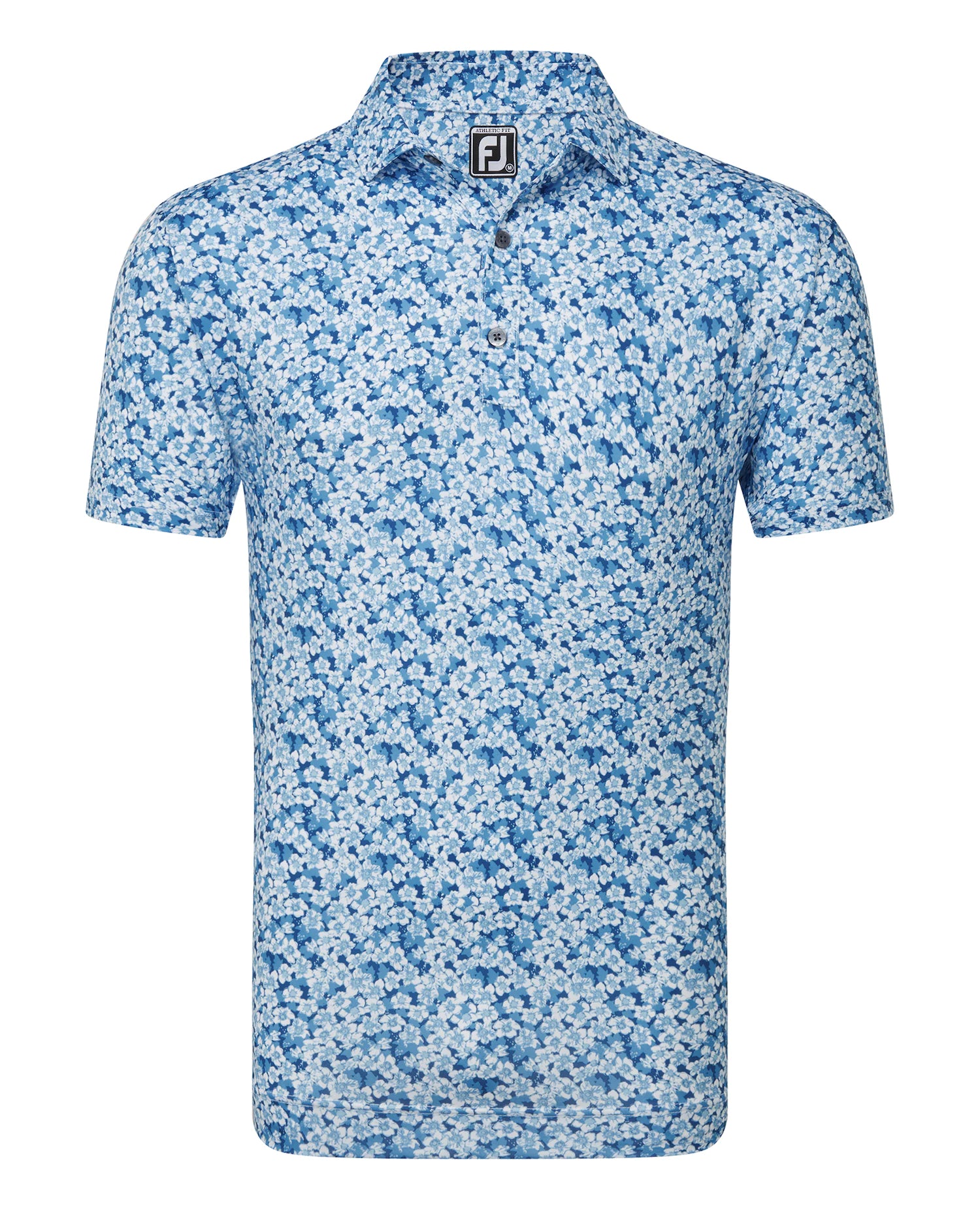 FootJoy Primrose Print Lisle Polo Shirt SS24