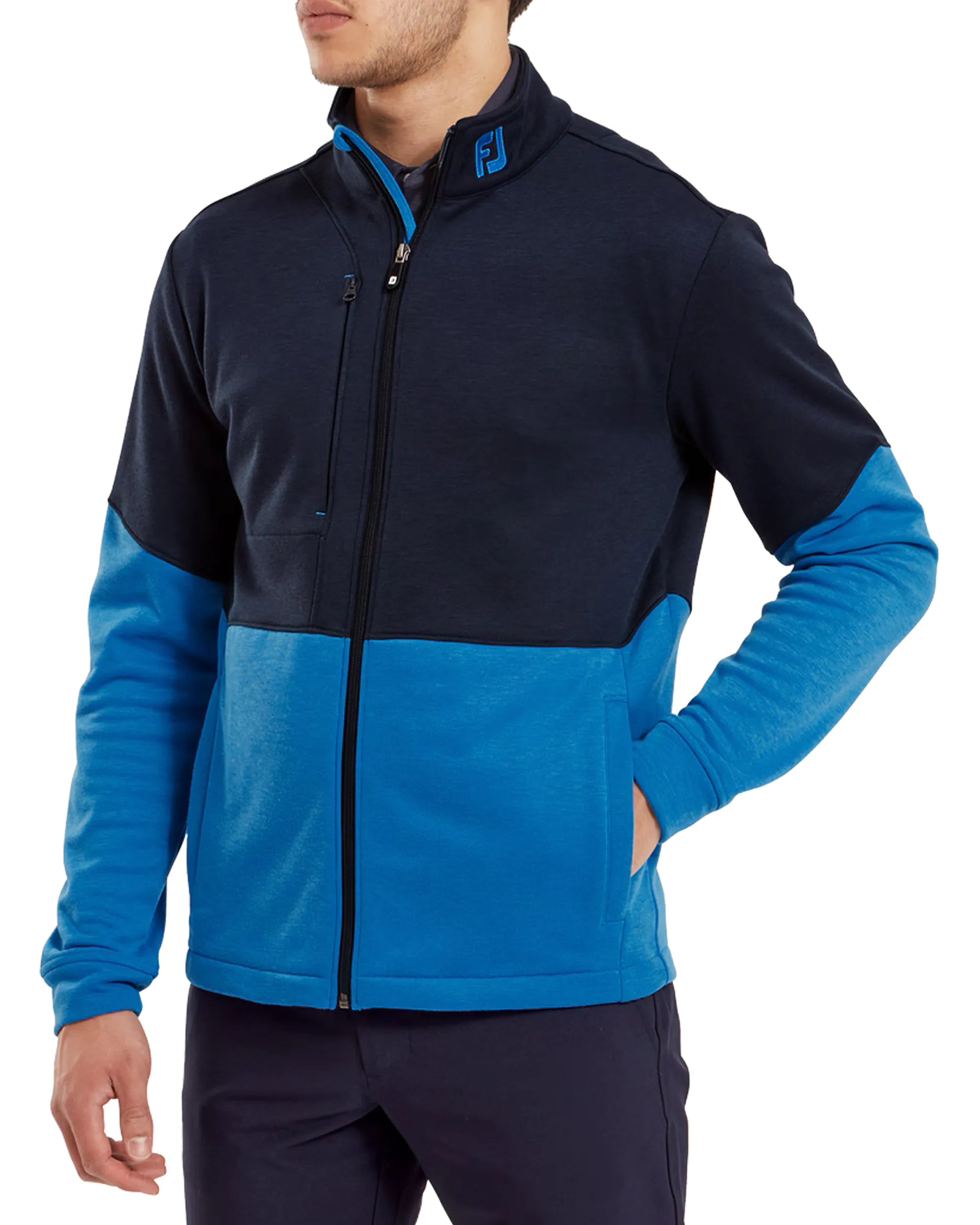 FootJoy Colour Block Full Zip Chillout Pullover AW24