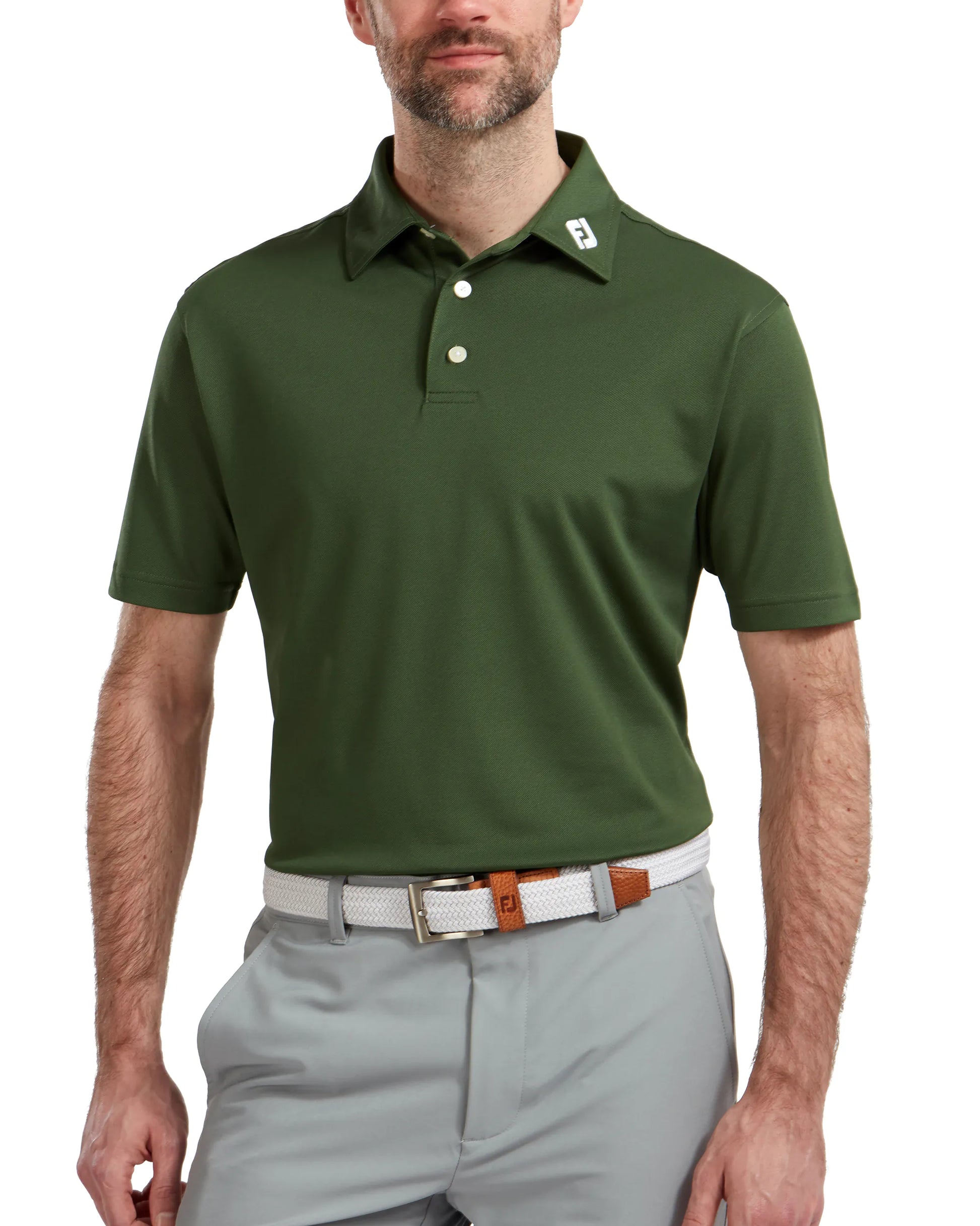 FootJoy Stretch Pique Solid Golf Polo