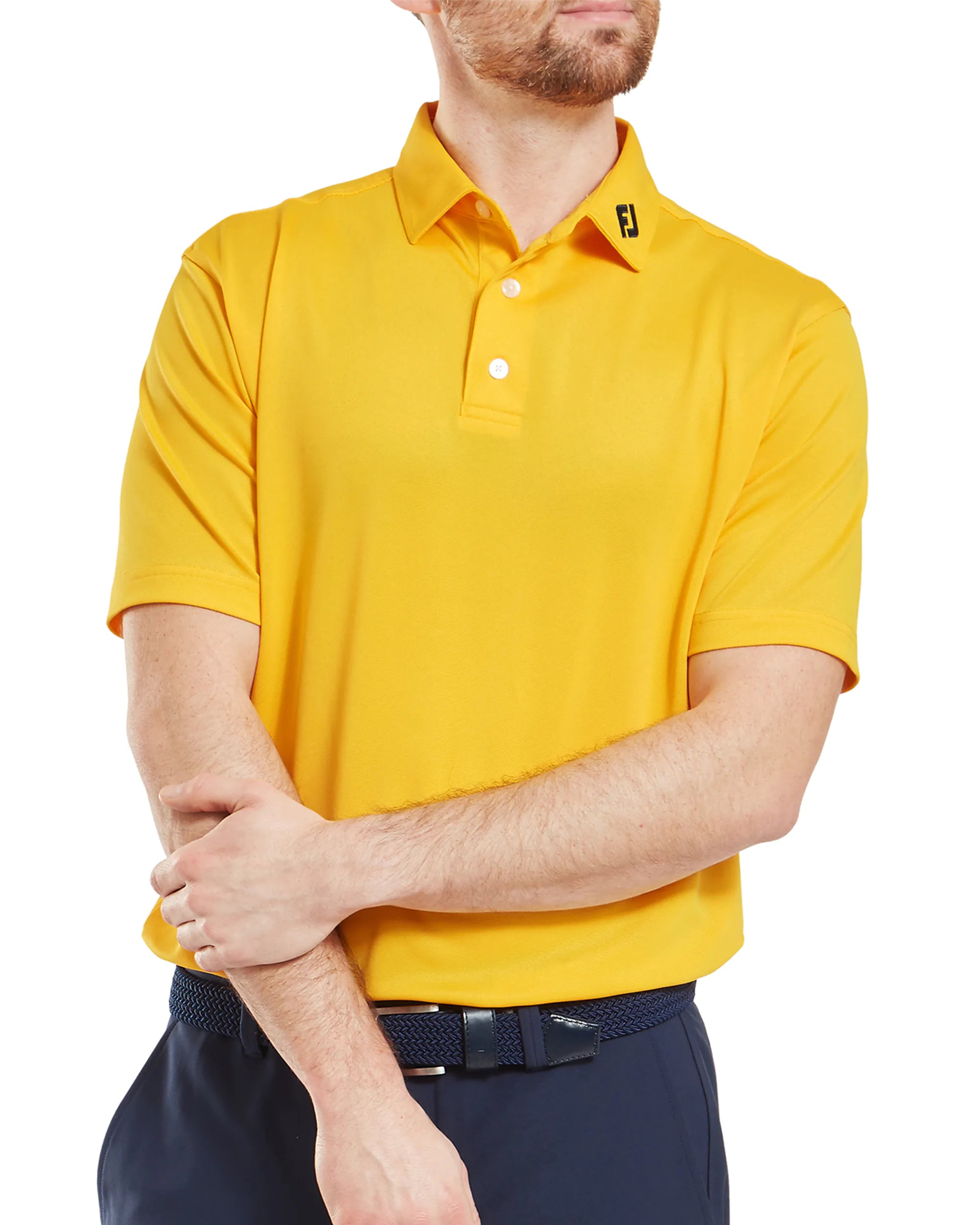 FootJoy Stretch Pique Solid Golf Polo SS25