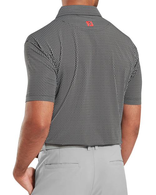 FootJoy Irongate Print Lisle Golf Polo SS25