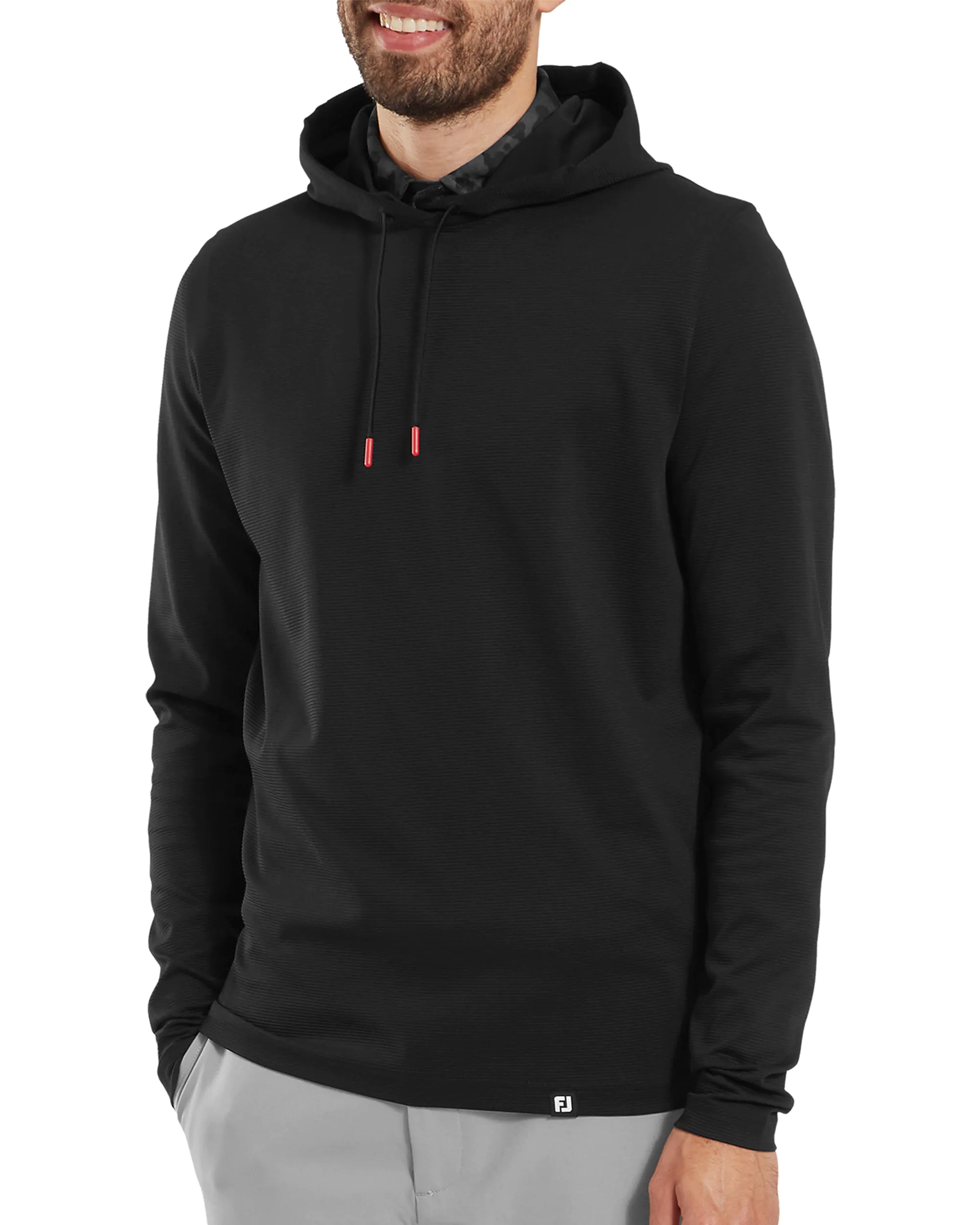 FootJoy Ottoman Jacquard Golf Hoodie SS25