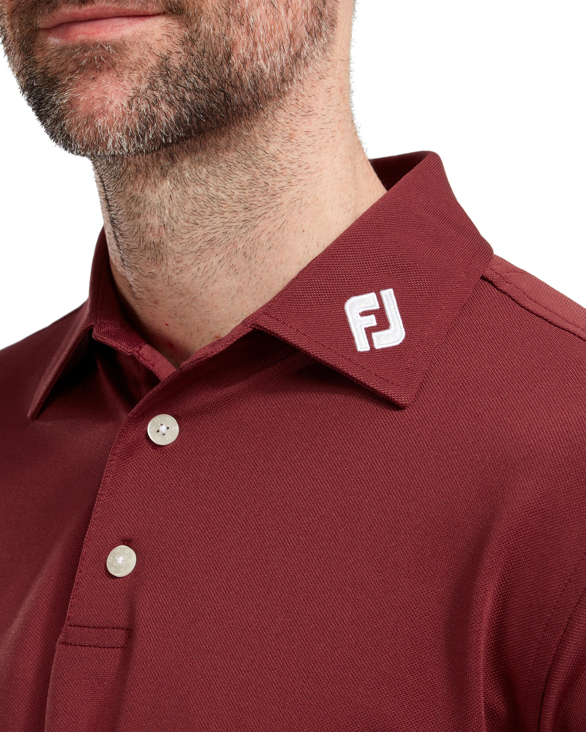 FootJoy Stretch Pique Solid Golf Polo