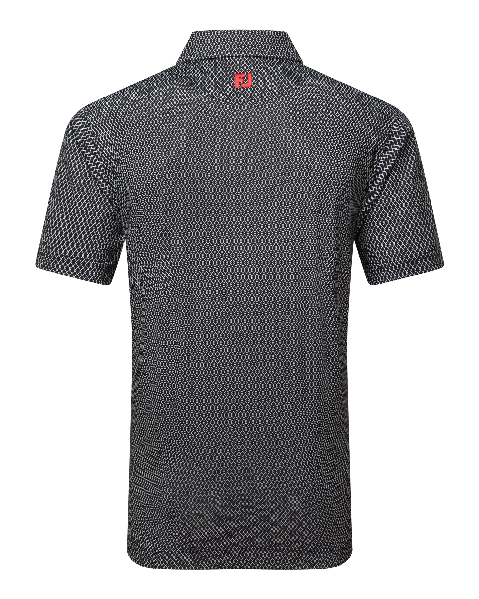 FootJoy Irongate Print Lisle Golf Polo SS25