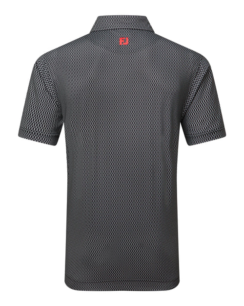 FootJoy Irongate Print Lisle Golf Polo SS25