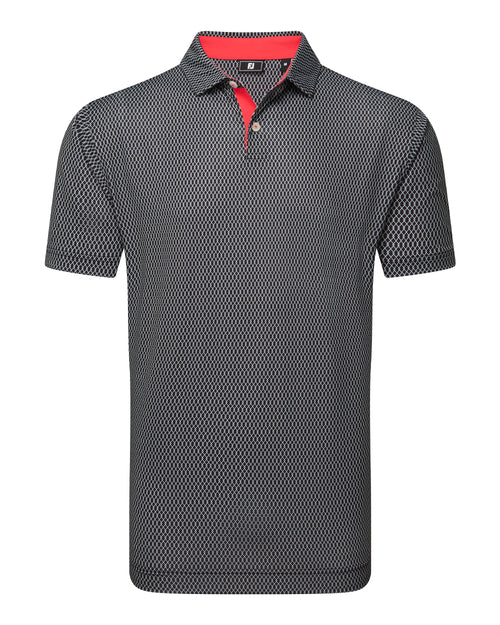 FootJoy Irongate Print Lisle Golf Polo SS25