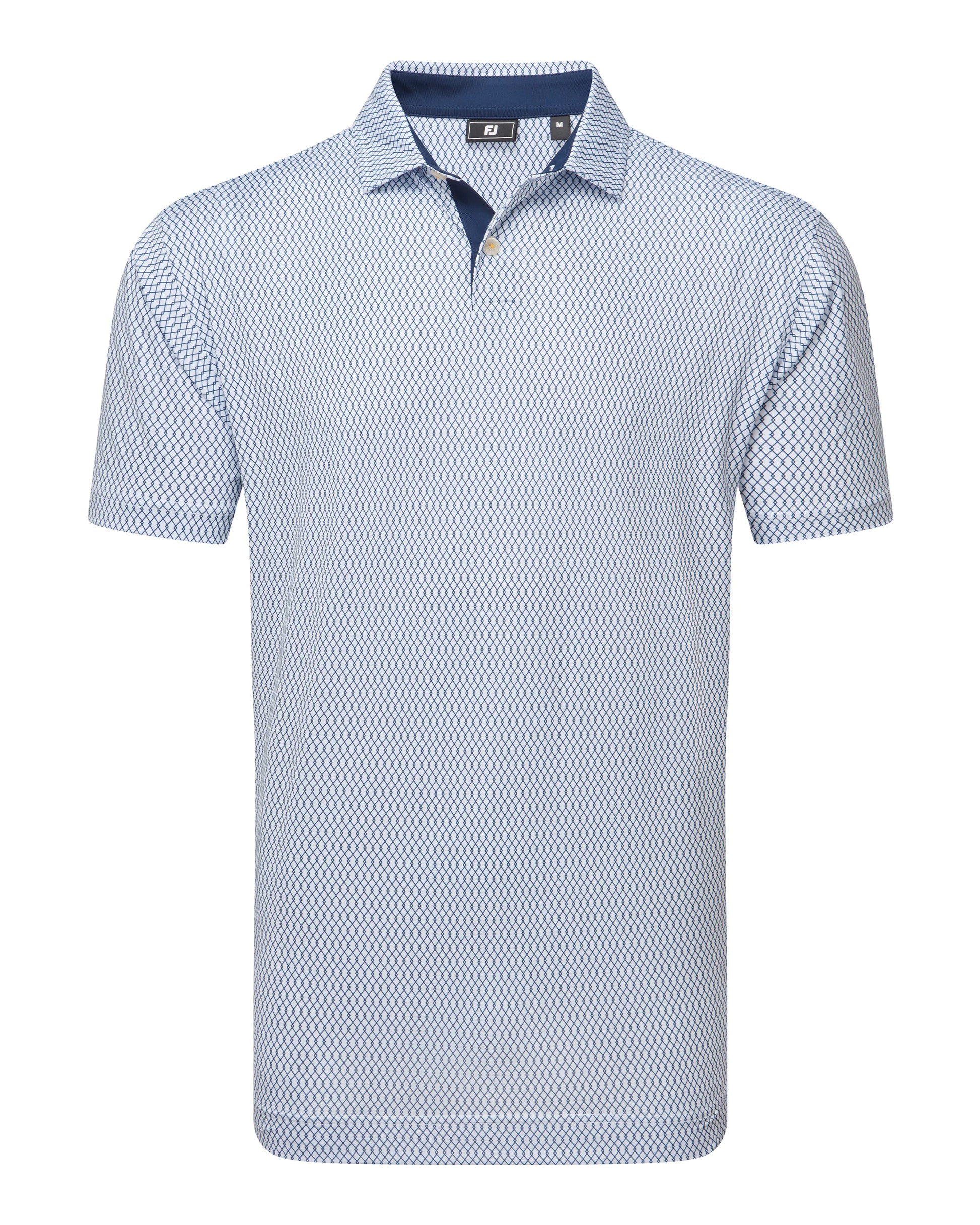 FootJoy Irongate Print Lisle Golf Polo SS25