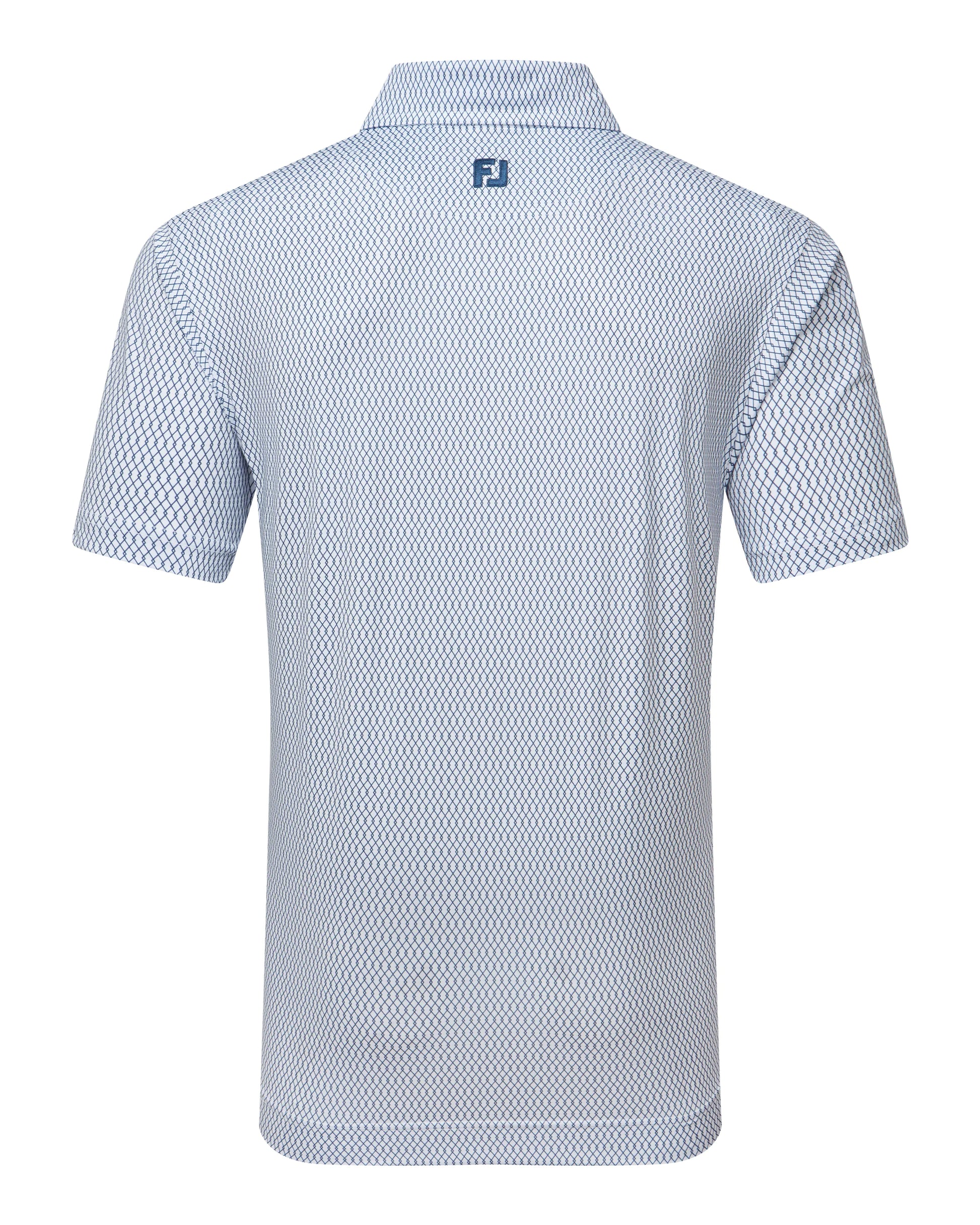 FootJoy Irongate Print Lisle Golf Polo SS25