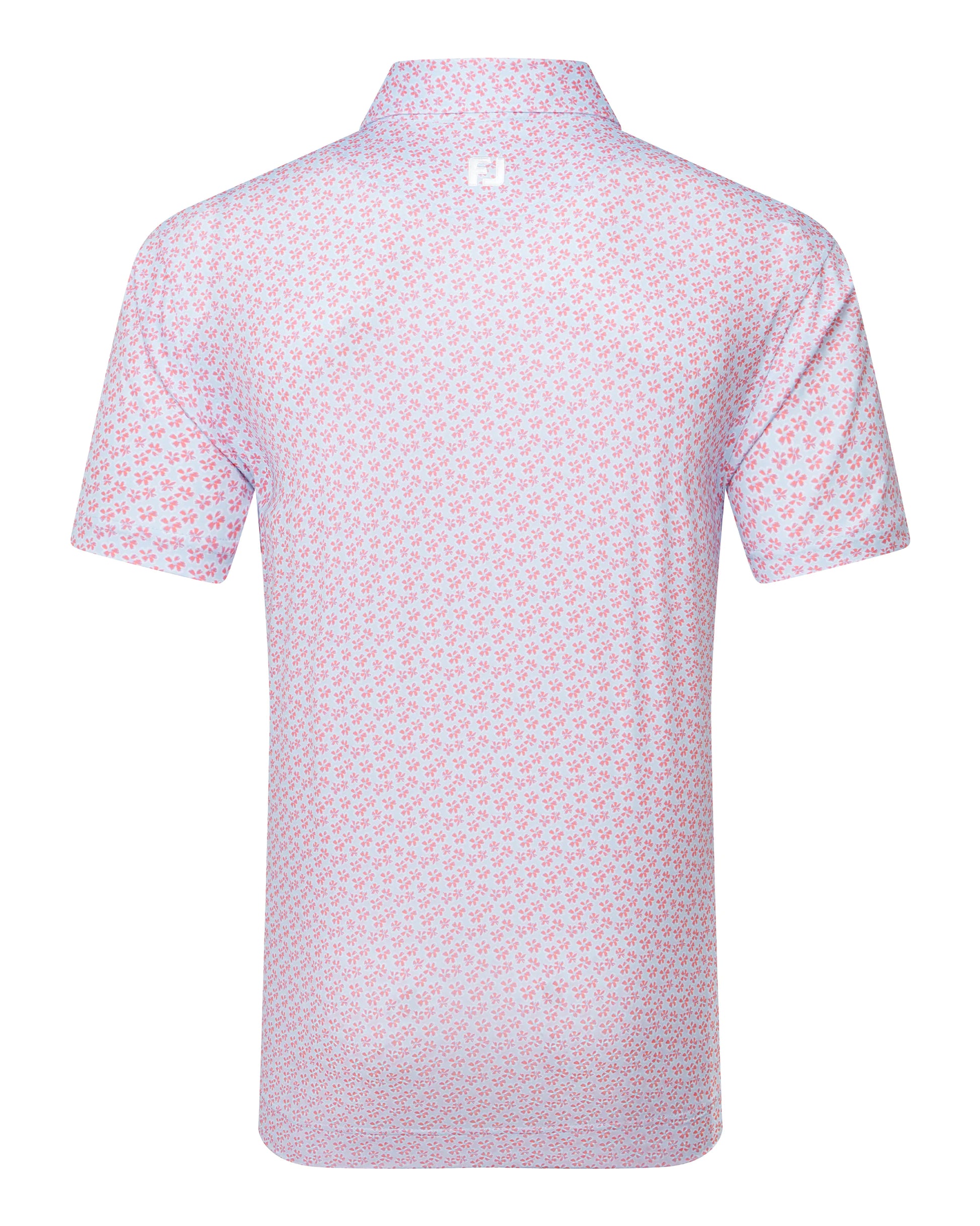 FootJoy Floral Sketch Print Lisle Golf Polo SS25