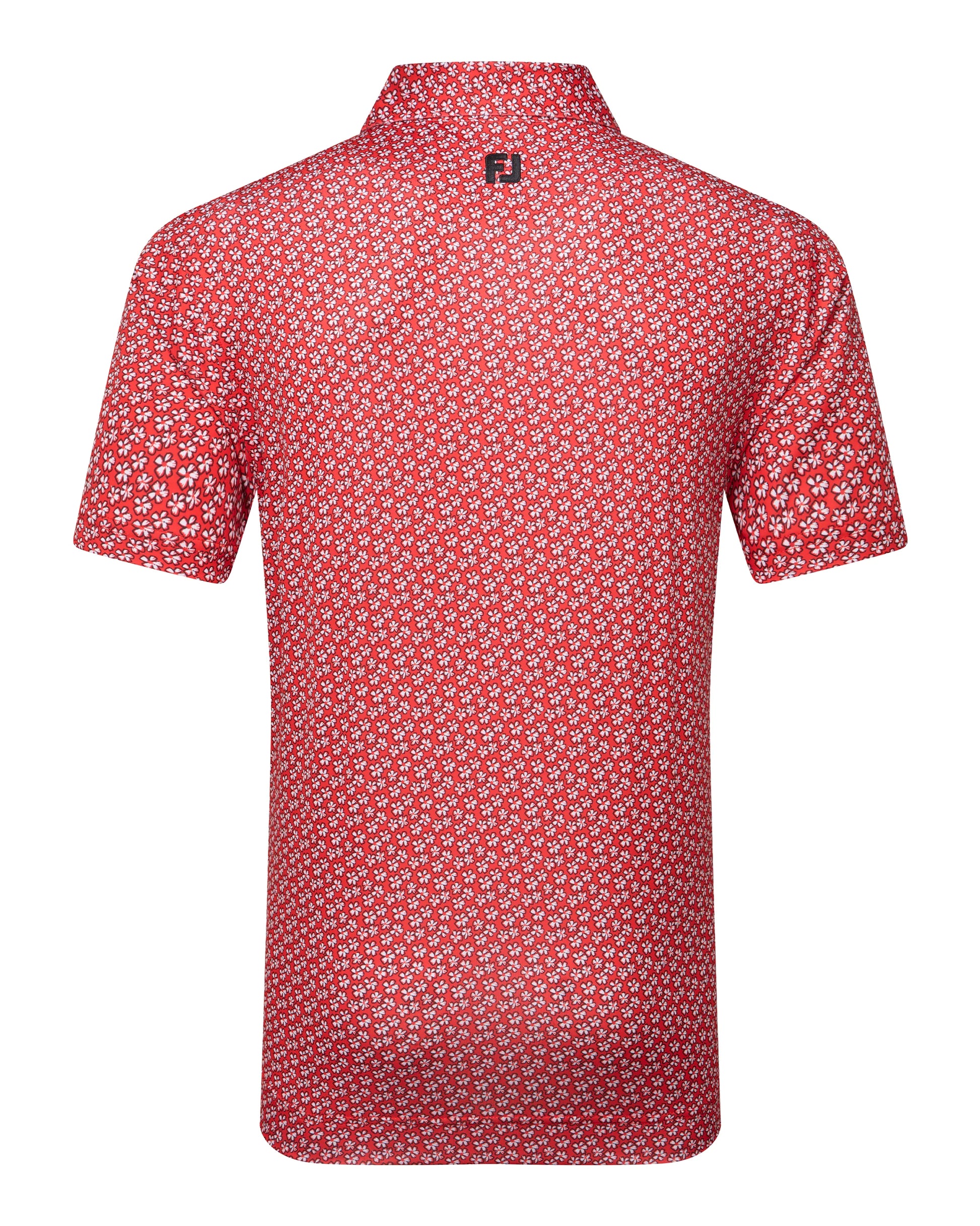 FootJoy Floral Sketch Print Lisle Golf Polo SS25