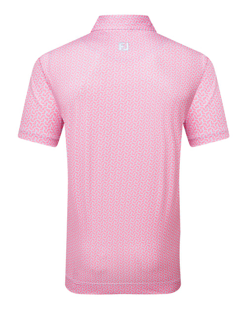 FootJoy Citrus Print Lisle Golf Polo SS25