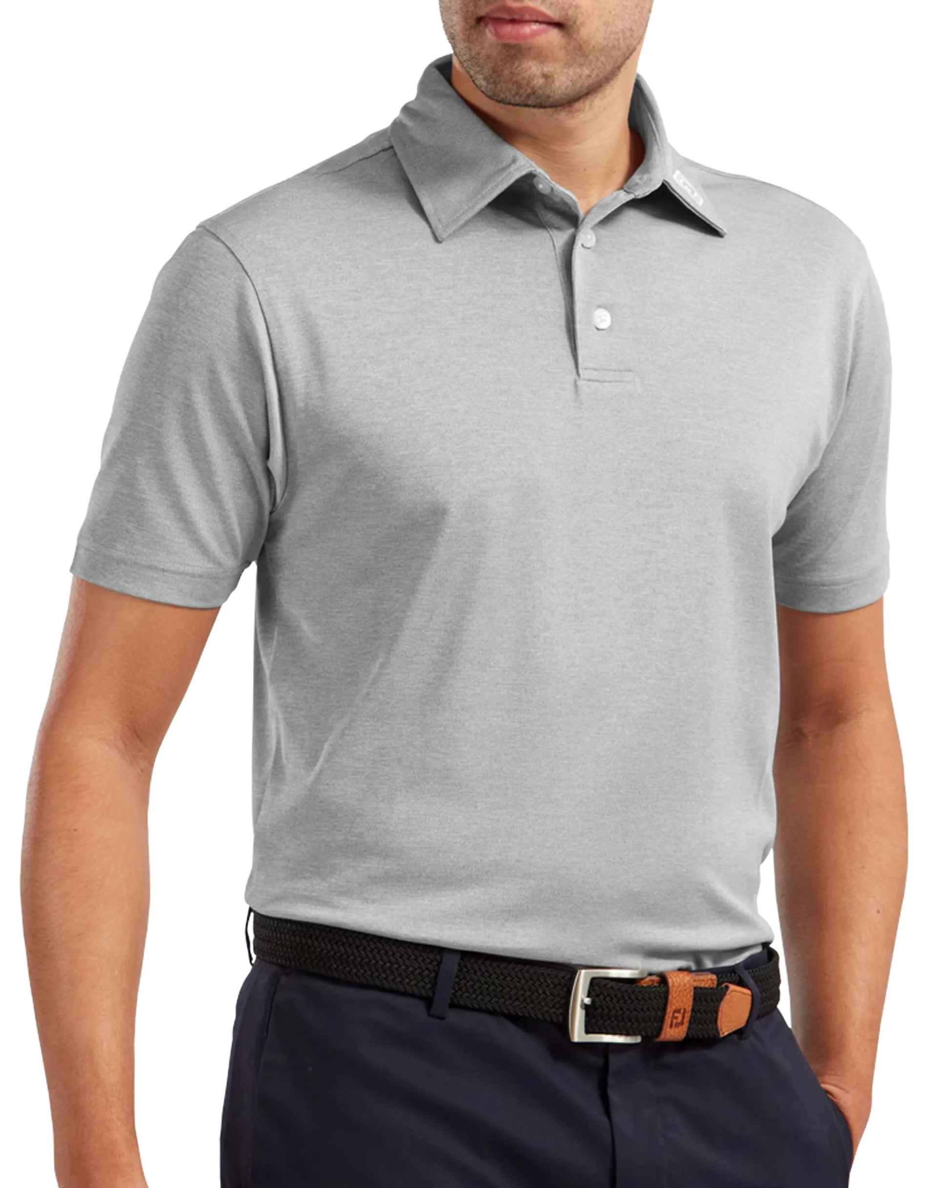 FootJoy Stretch Pique Solid Golf Polo