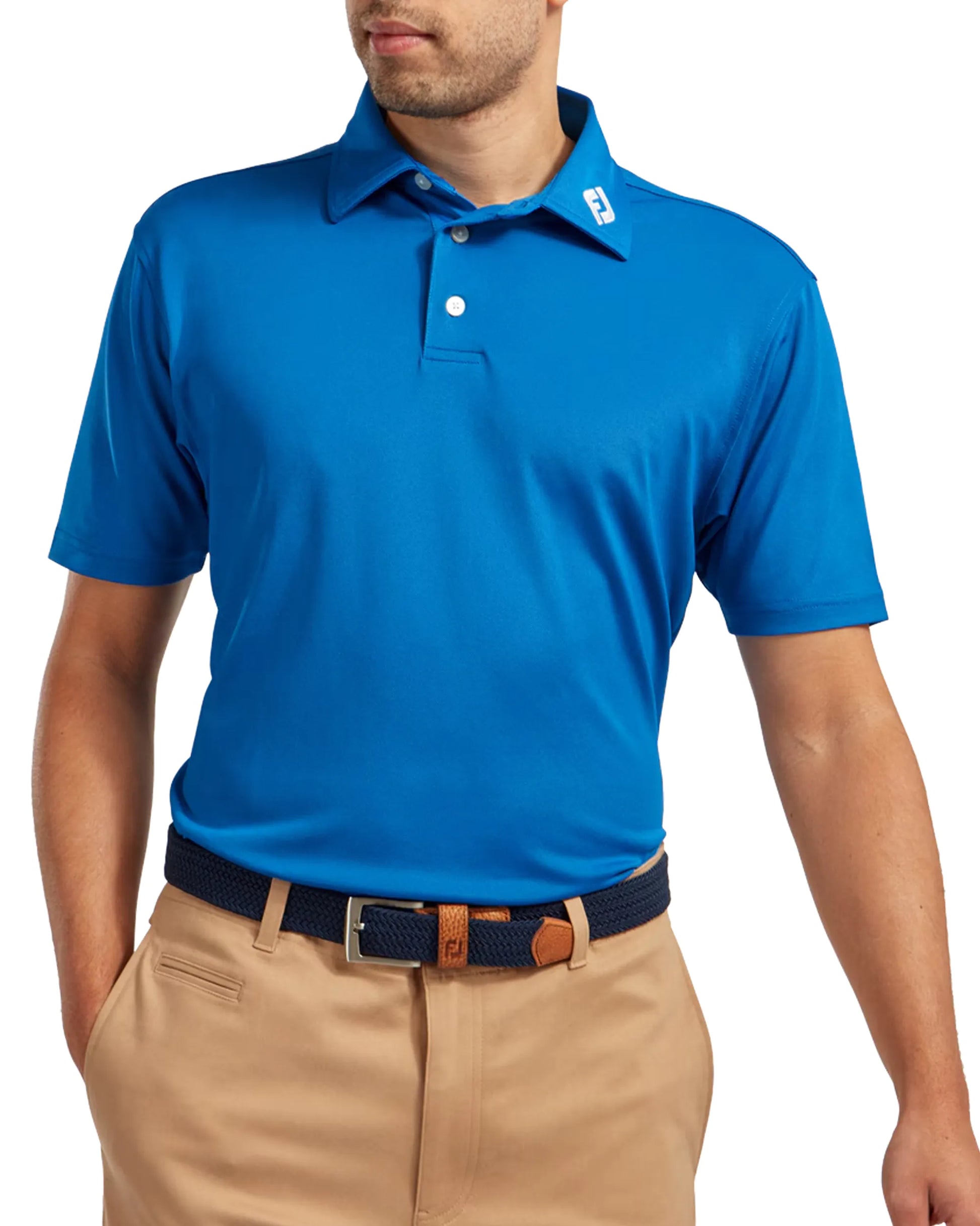 FootJoy Stretch Pique Solid Mens Polo