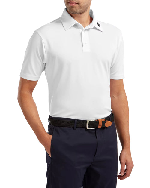 FootJoy Stretch Pique Solid Golf Polo