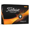 Titleist Pro V1 2023 Golf Balls - White - High Numbers