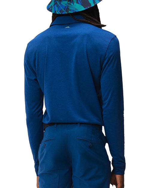 J.Lindeberg Tour Tech Long Sleeve Golf Polo AW23