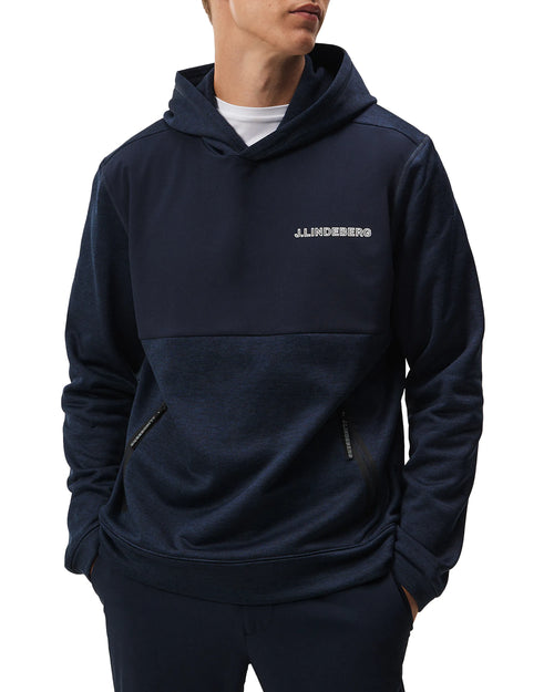 J.Lindeberg Brush Hood Golf Mid Layer AW23