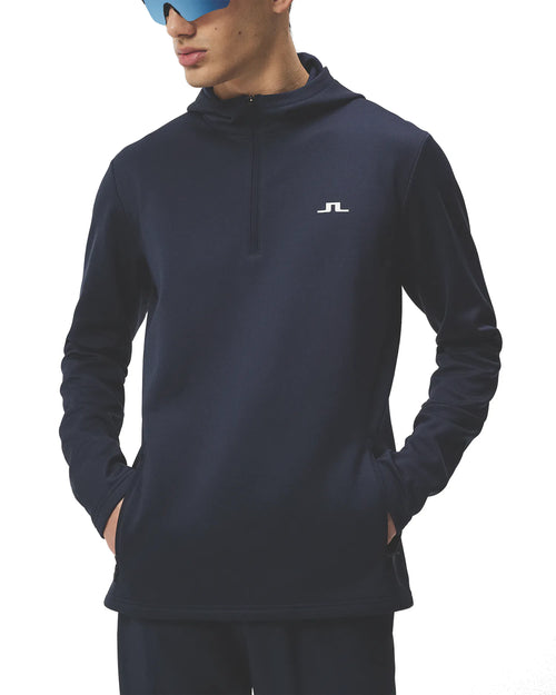 J.Lindeberg Aerial Quarter Zip Men's Hoodie SS24