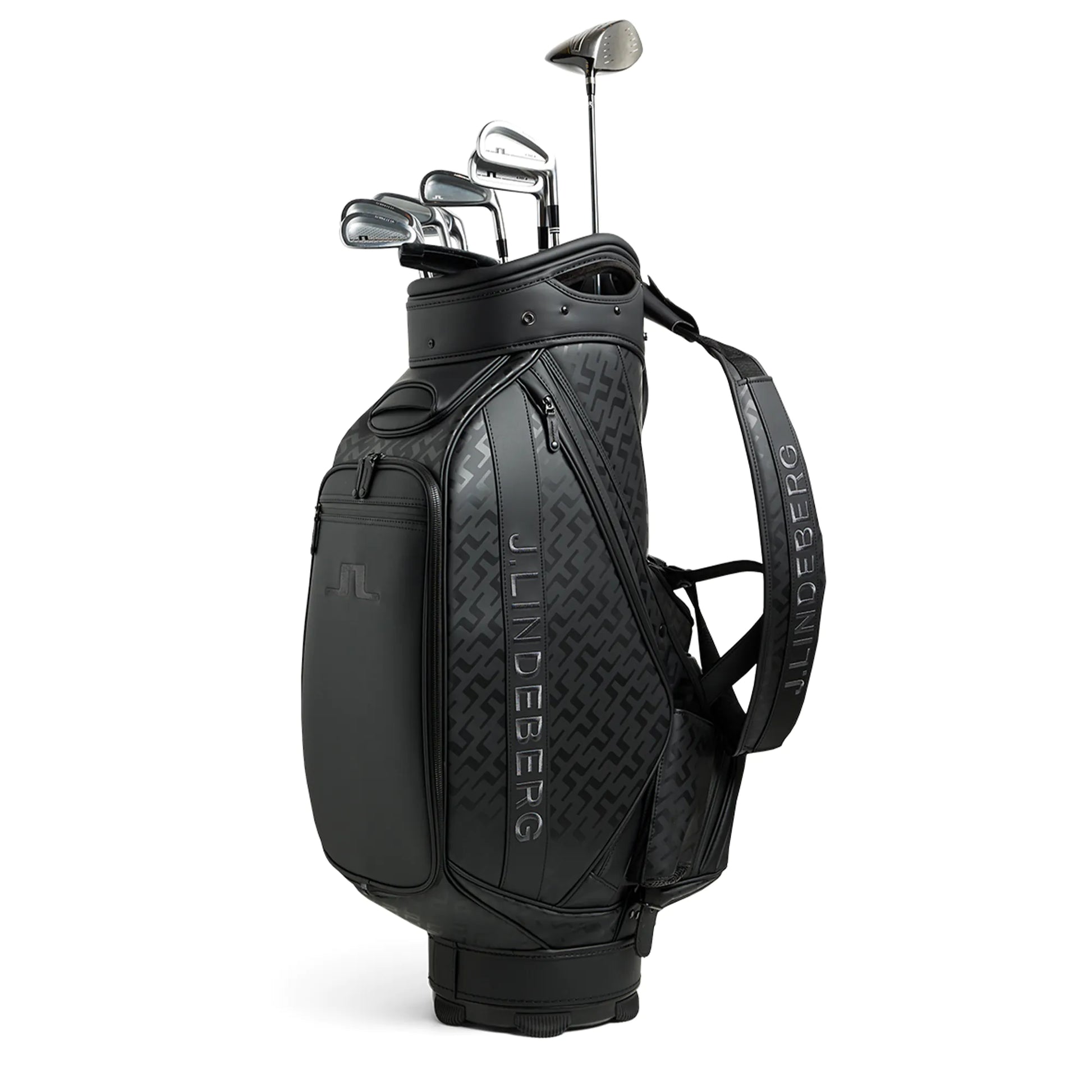 J.Lindeberg Tour Staff Print Golf Bag SS25