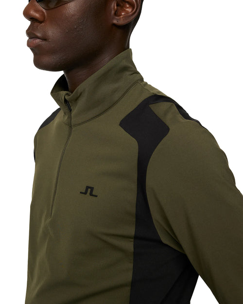 J.Lindeberg Lukas Quarter Zip Mid Layer AW24