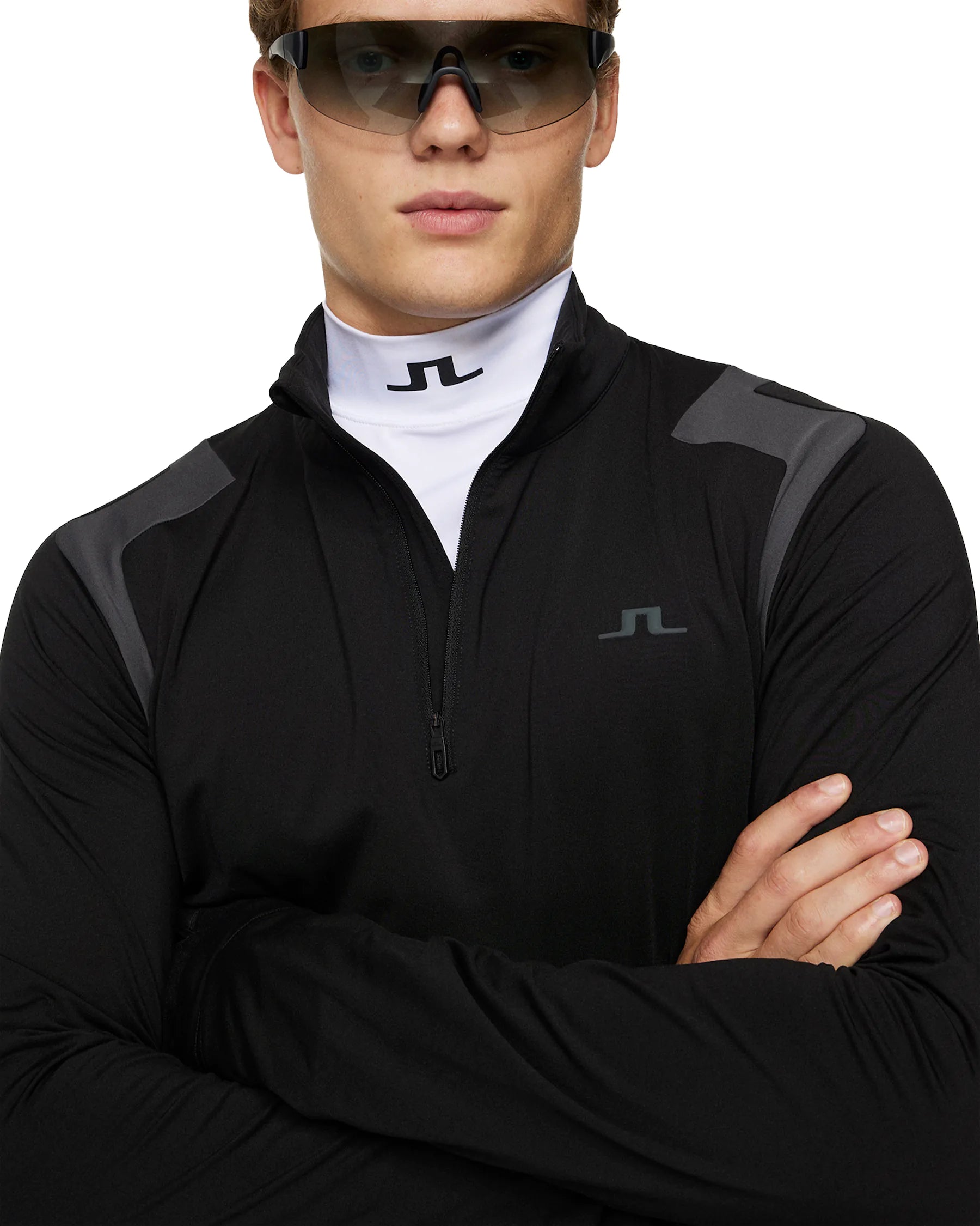 J.Lindeberg Lukas Quarter Zip Mid Layer AW24 – UK Golf Academy