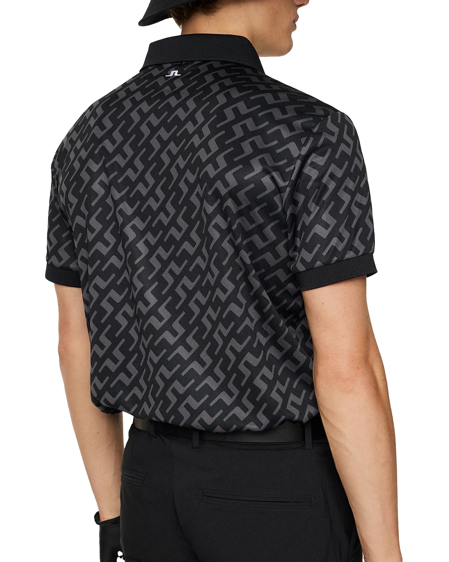 J.Lindeberg Tour Tech Regular Fit Print Polo AW24