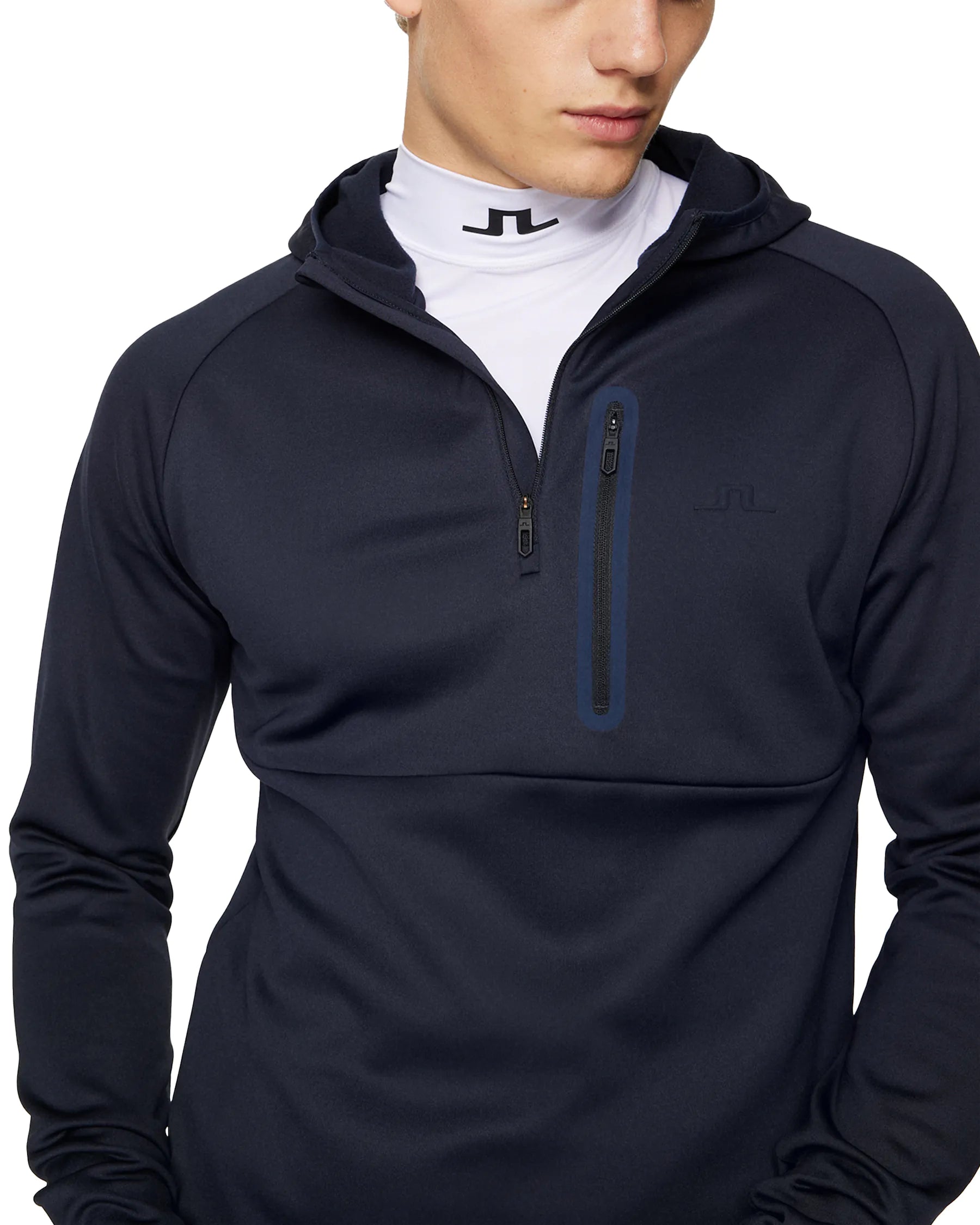 J.Lindeberg Adam Quarter Zip Hood AW24