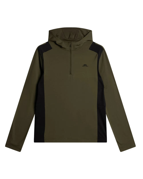 J.Lindeberg Lukas Quarter Zip Hood AW24