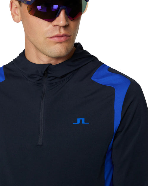 J.Lindeberg Lukas Quarter Zip Hood AW24