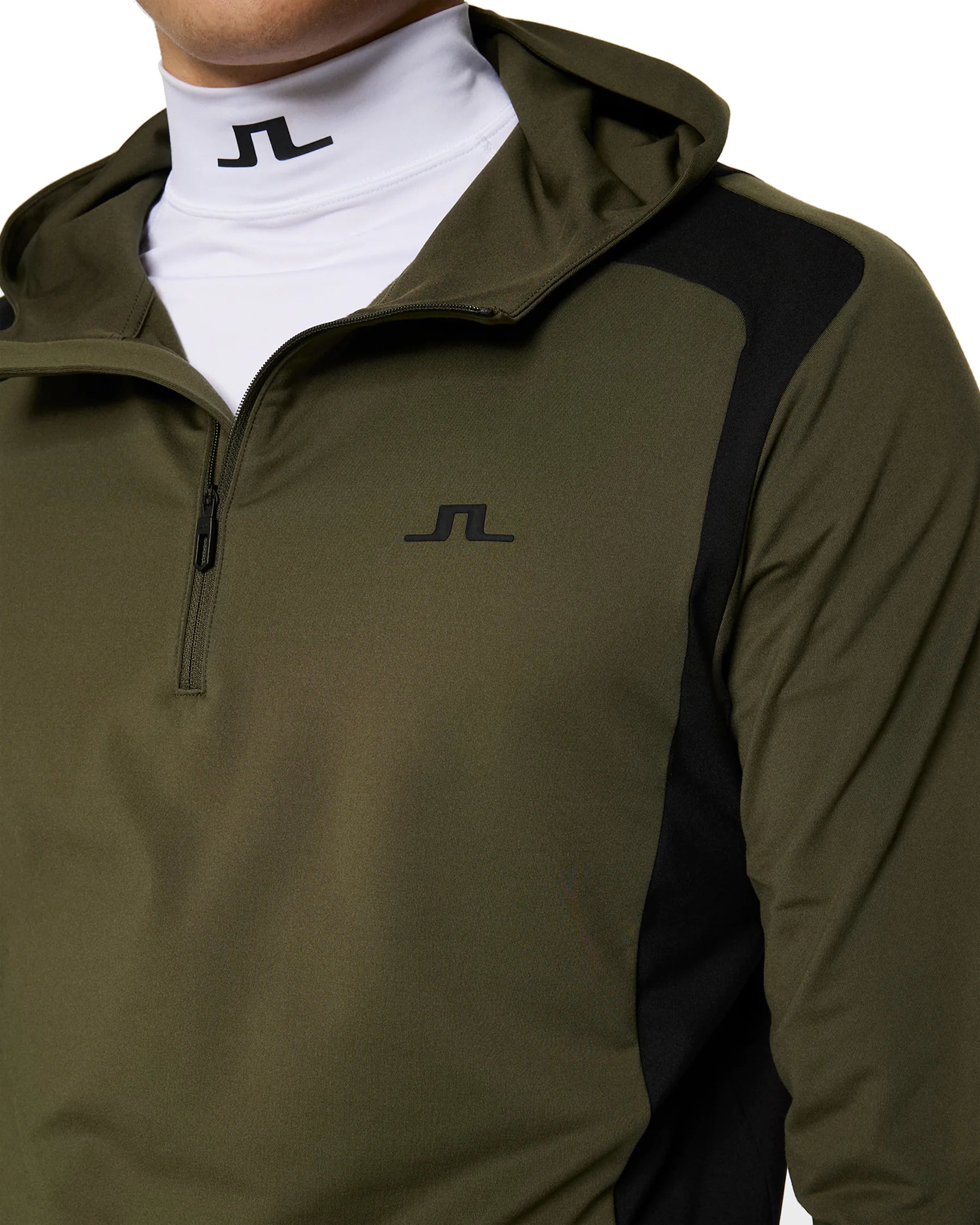 J.Lindeberg Lukas Quarter Zip Hood AW24