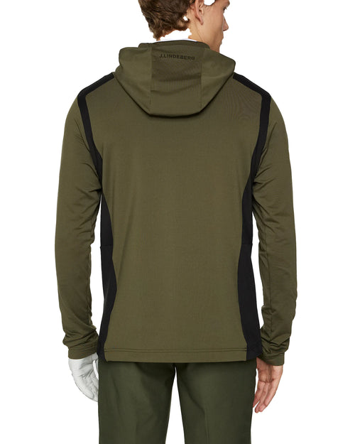 J.Lindeberg Lukas Quarter Zip Hood AW24