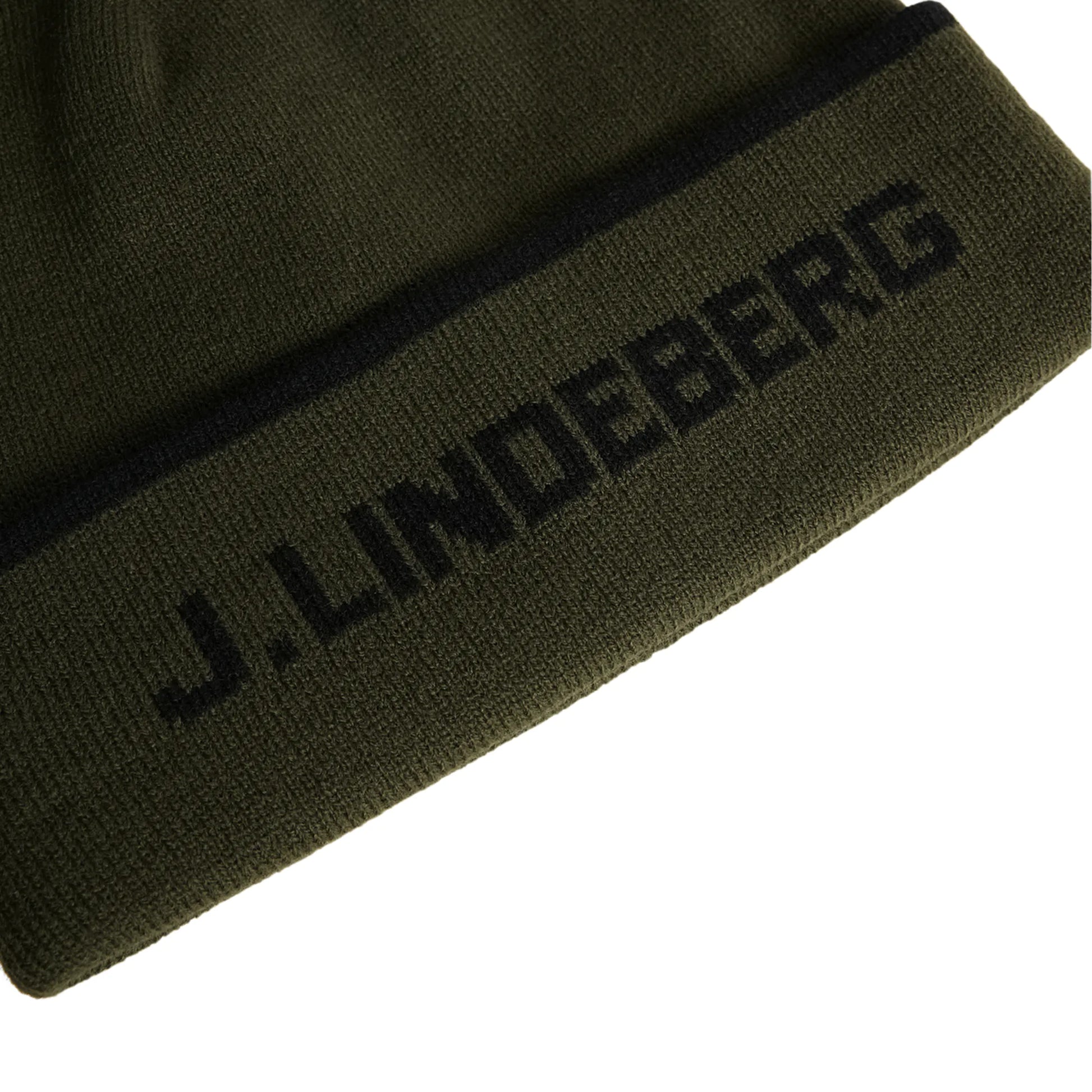 J.Lindeberg Stripe Beanie Golf Bobble Hat AW24