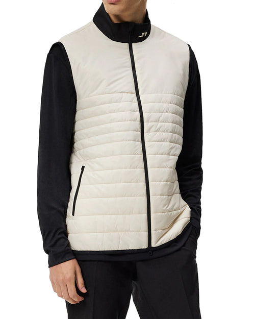 J.Lindeberg Martino Quilt Hybrid Vest SS24