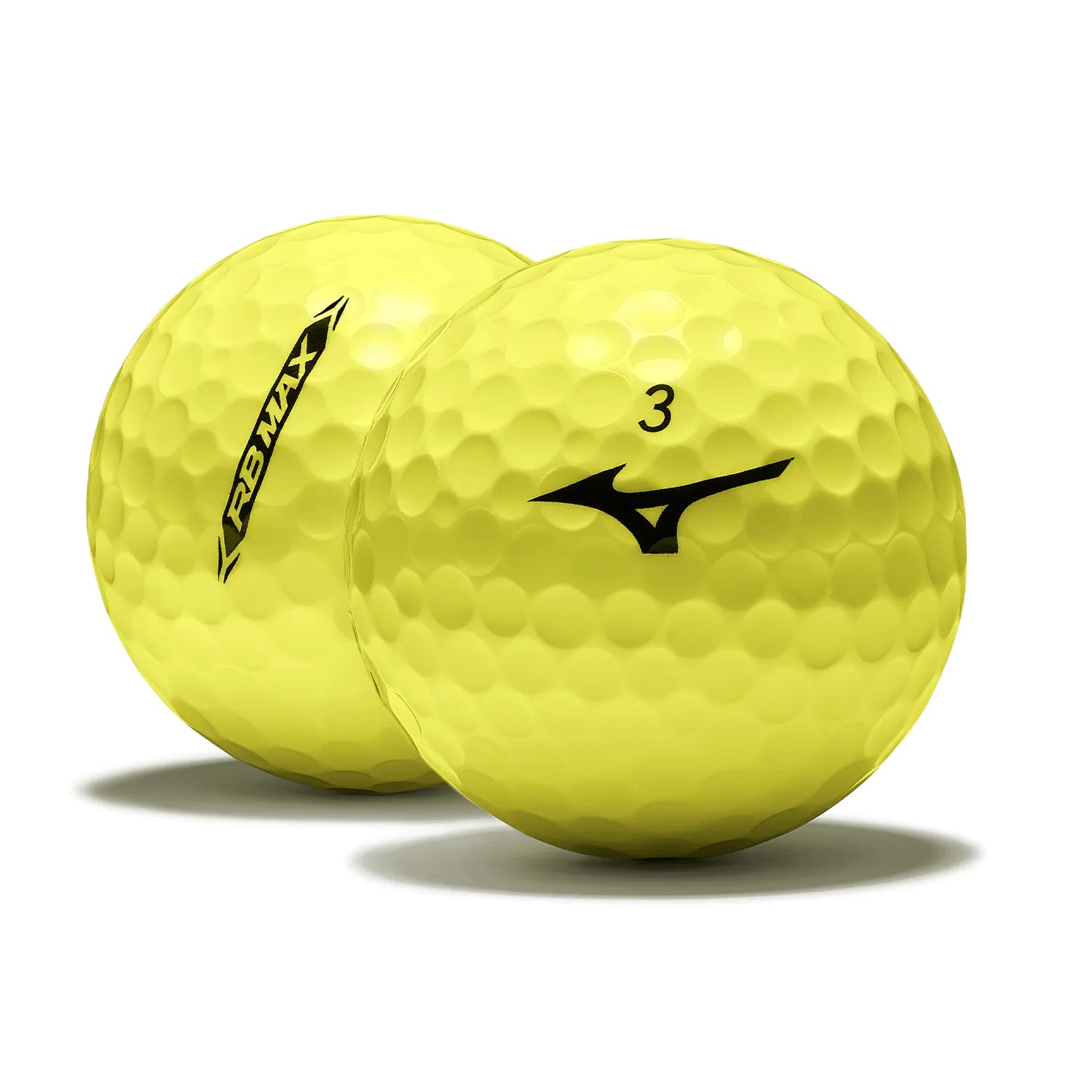 Mizuno RB Max 2024 Golf Balls - Yellow