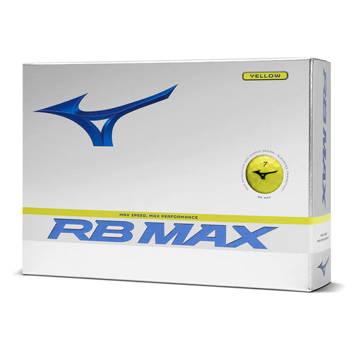 Mizuno RB Max 2024 Golf Balls - Yellow