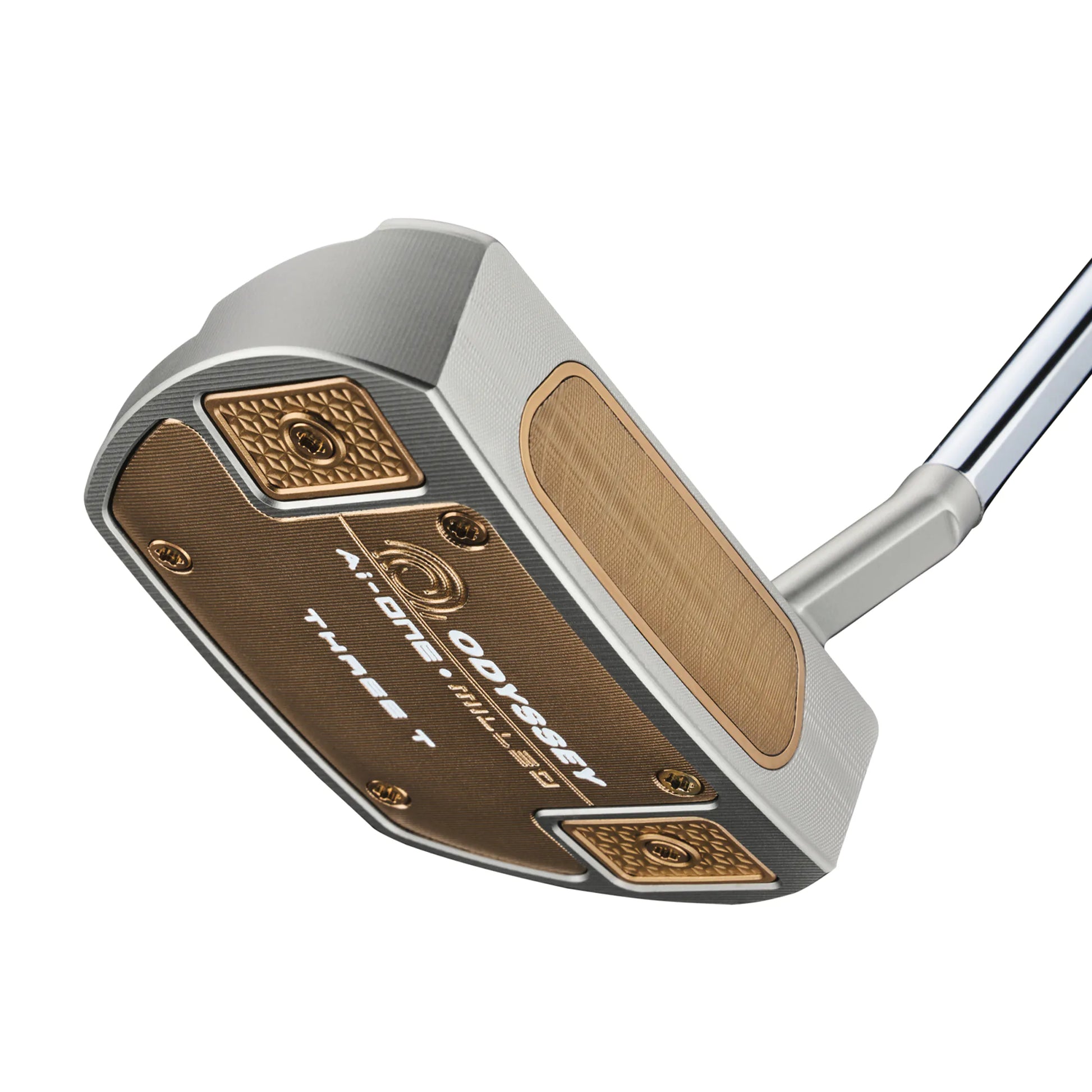 Odyssey Ai-ONE Silver Milled Three T S Putter