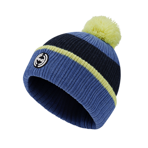 Ping Bassett Striped Knit Bobble Hat