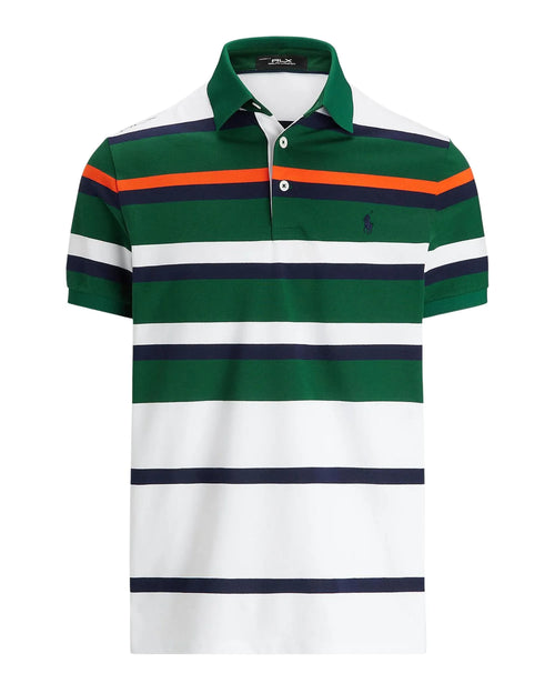 RLX Tailored Fit Performance Stripe Polo