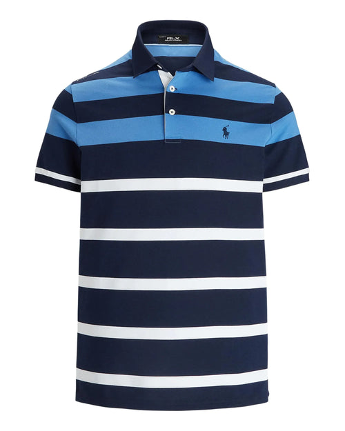 RLX Tailored Fit Performance Stripe Polo