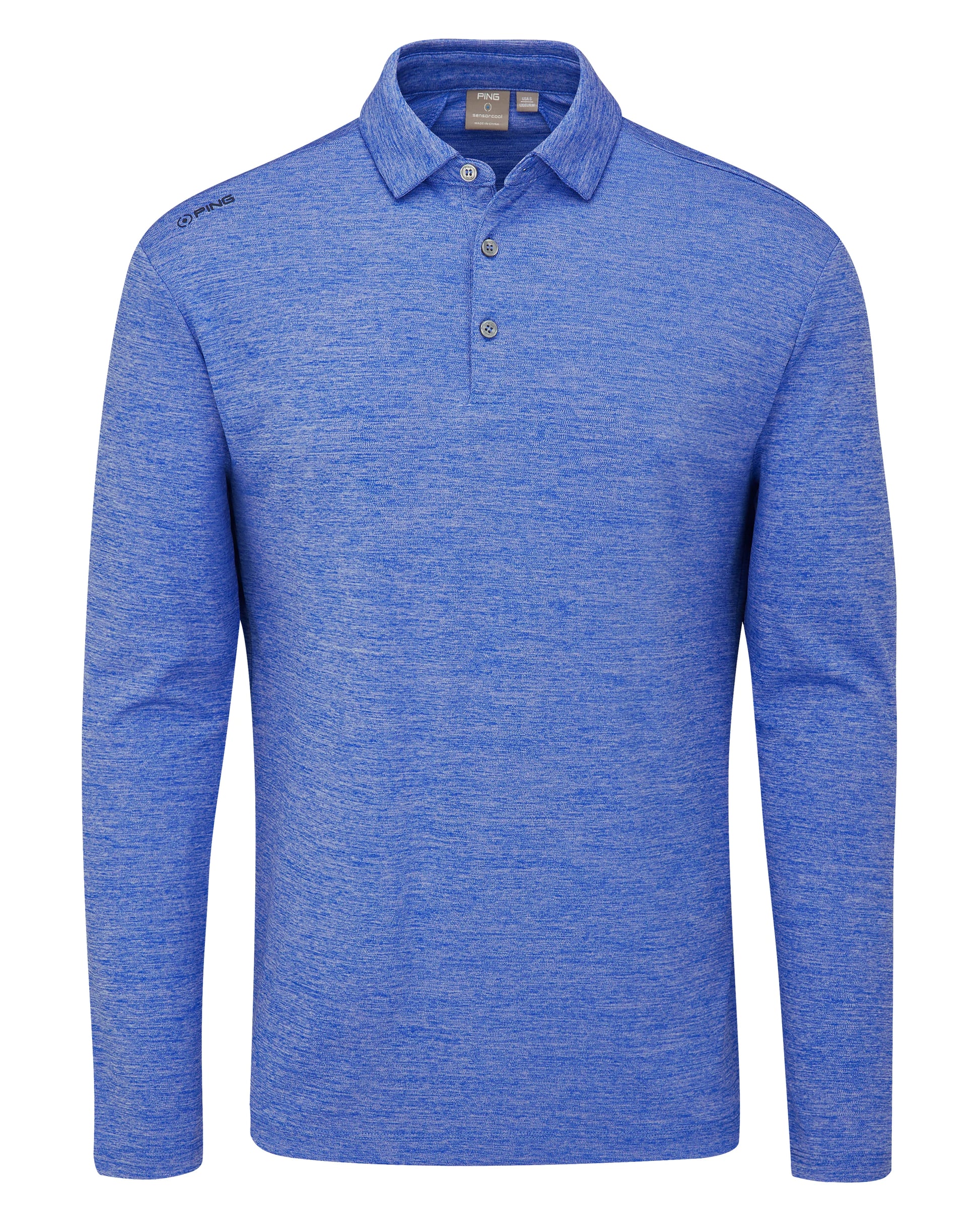 Ping Emmet Men's Long Sleeve Golf Polo AW24