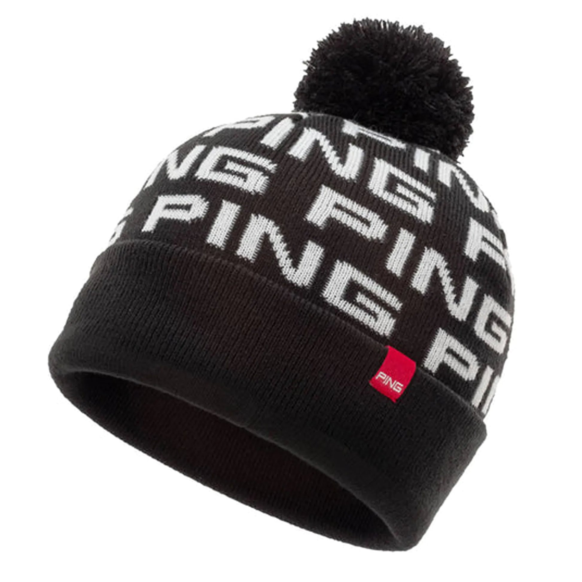 Ping Logo Golf Bobble Hat UK Golf Academy